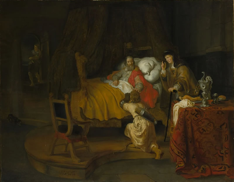 Isaac Blessing Jacob