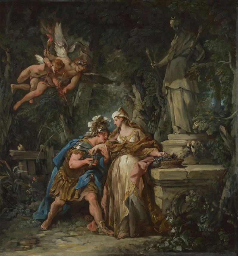 Jason swearing Eternal Affection to Medea