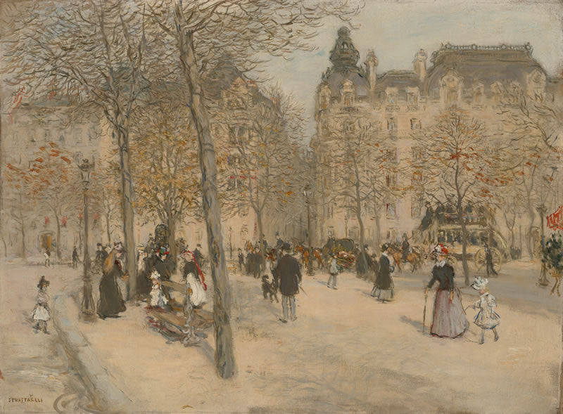 Square in Paris