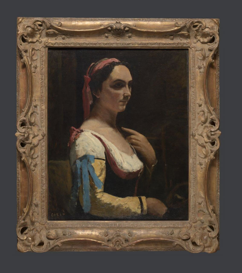 Italian Woman, or Woman with Yellow Sleeve (L'Italienne)