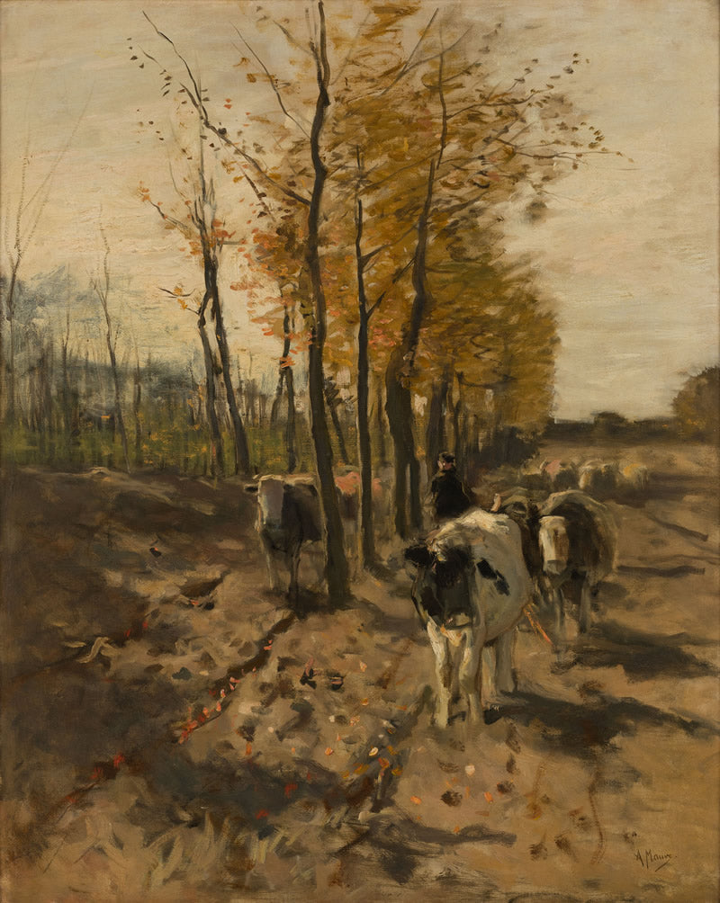 Landscape and Cows-The Road to Blaricum