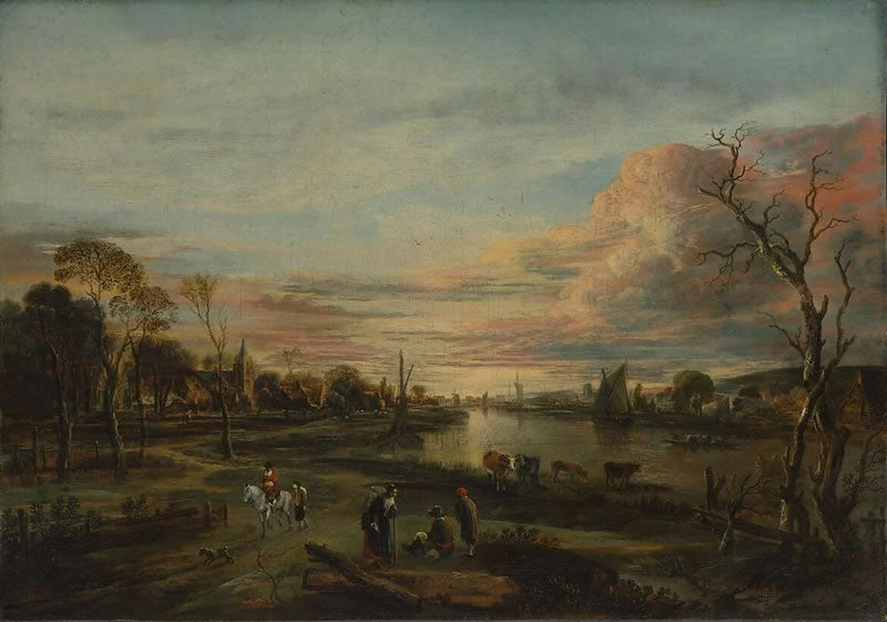 Landscape at Sunset