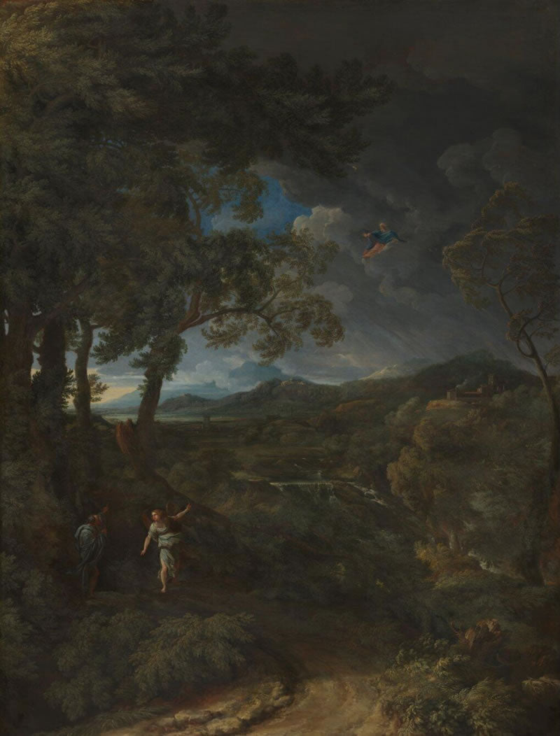Landscape with Elijah and the Angel