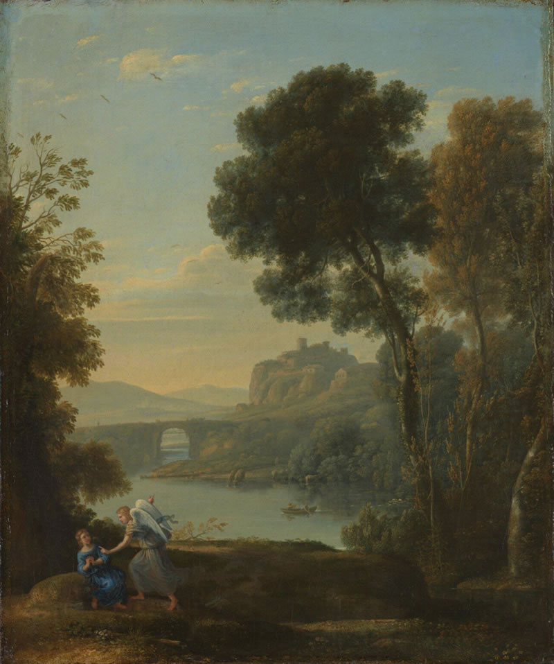 Landscape with Hagar and the Angel