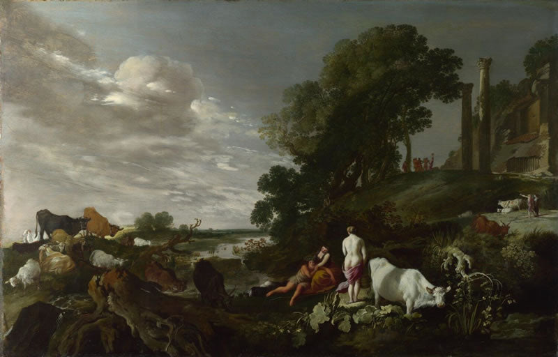 Landscape with Mythological Figures