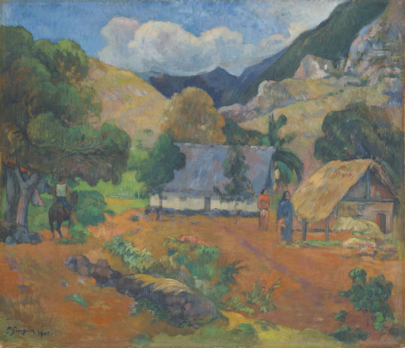 Landscape with Three Figures