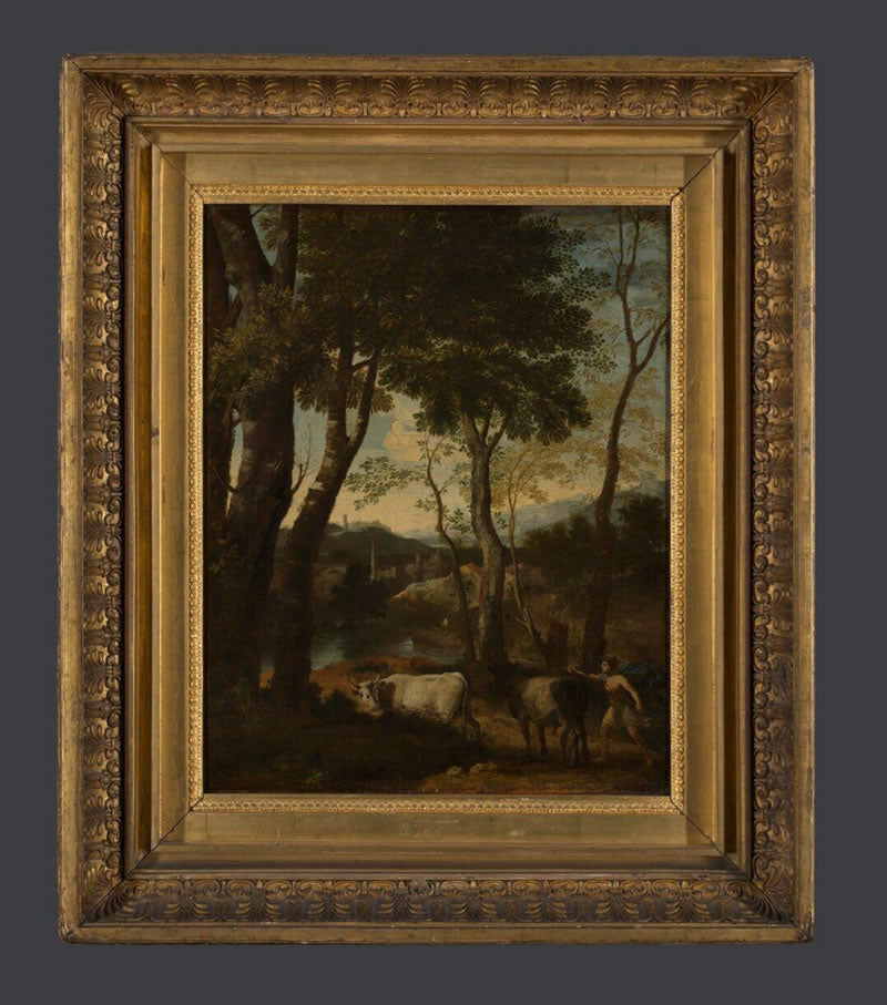 Landscape with a Cowherd