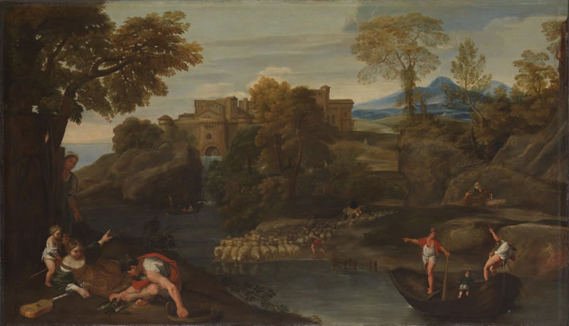 Landscape with a Fortified Town