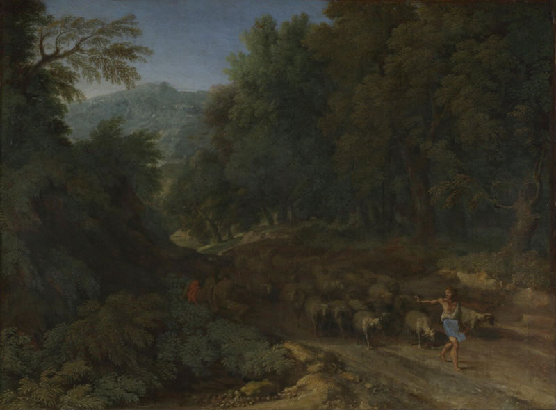 Landscape with a Shepherd and his Flock