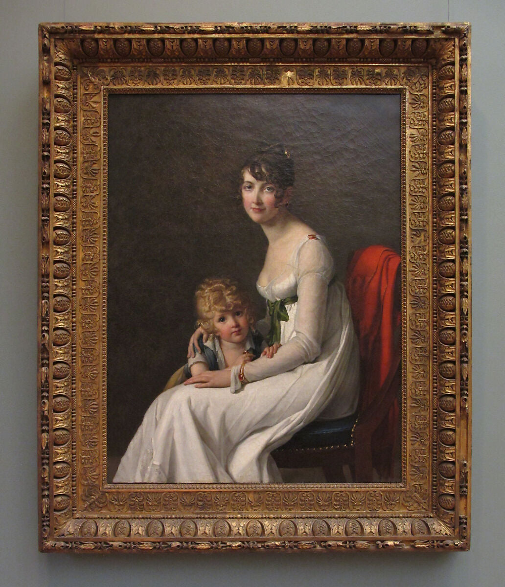 Madame Philippe Panon Desbassayns de Richemont (Jeanne Eglé Mourgue, 1778–1855) and Her Son, Eugène (1800–1859)
