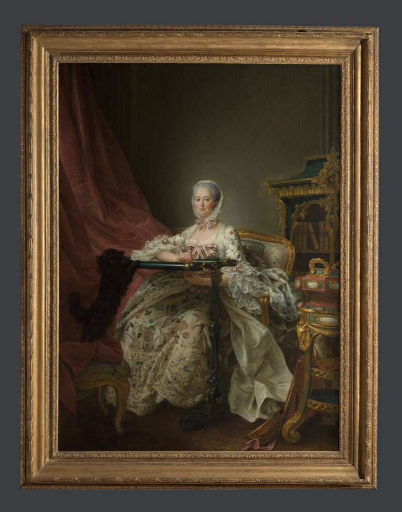 Madame de Pompadour at her Tambour Frame