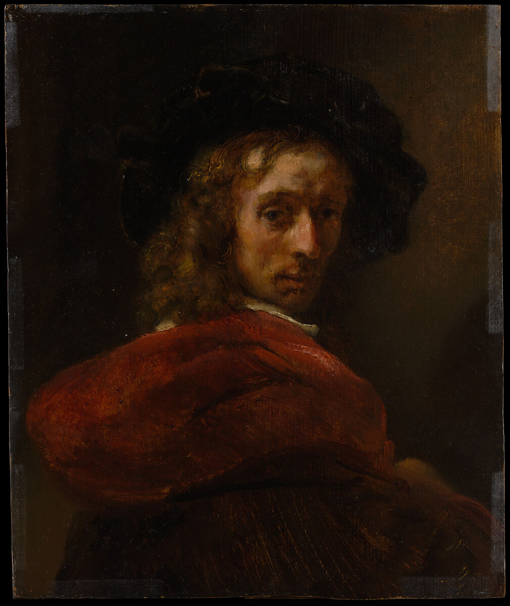 Man in a Red Cloak