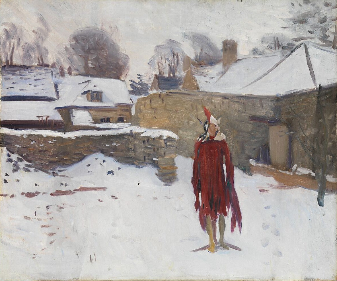 Mannikin in the Snow