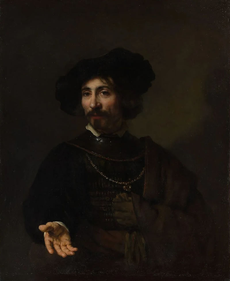 Man with a Steel Gorget