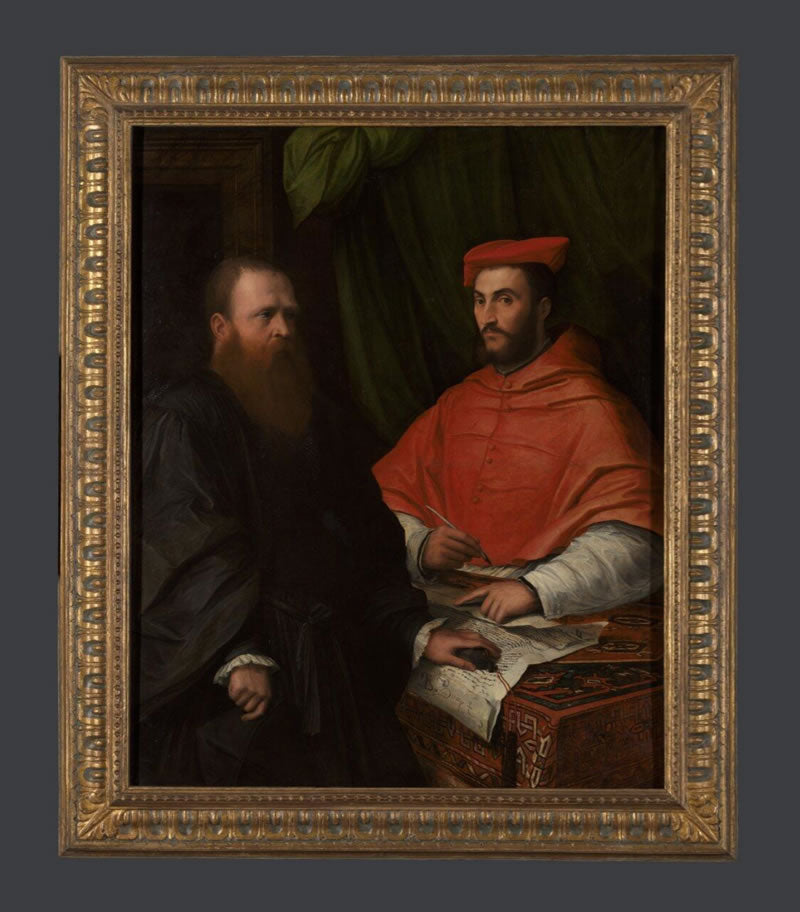 Marco Bracci with Cardinal Ippolito de' Medici