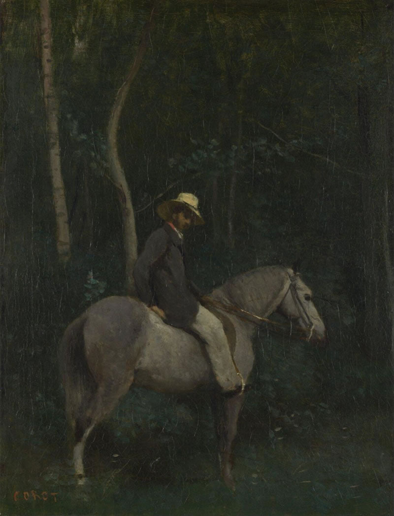Monsieur Pivot on Horseback