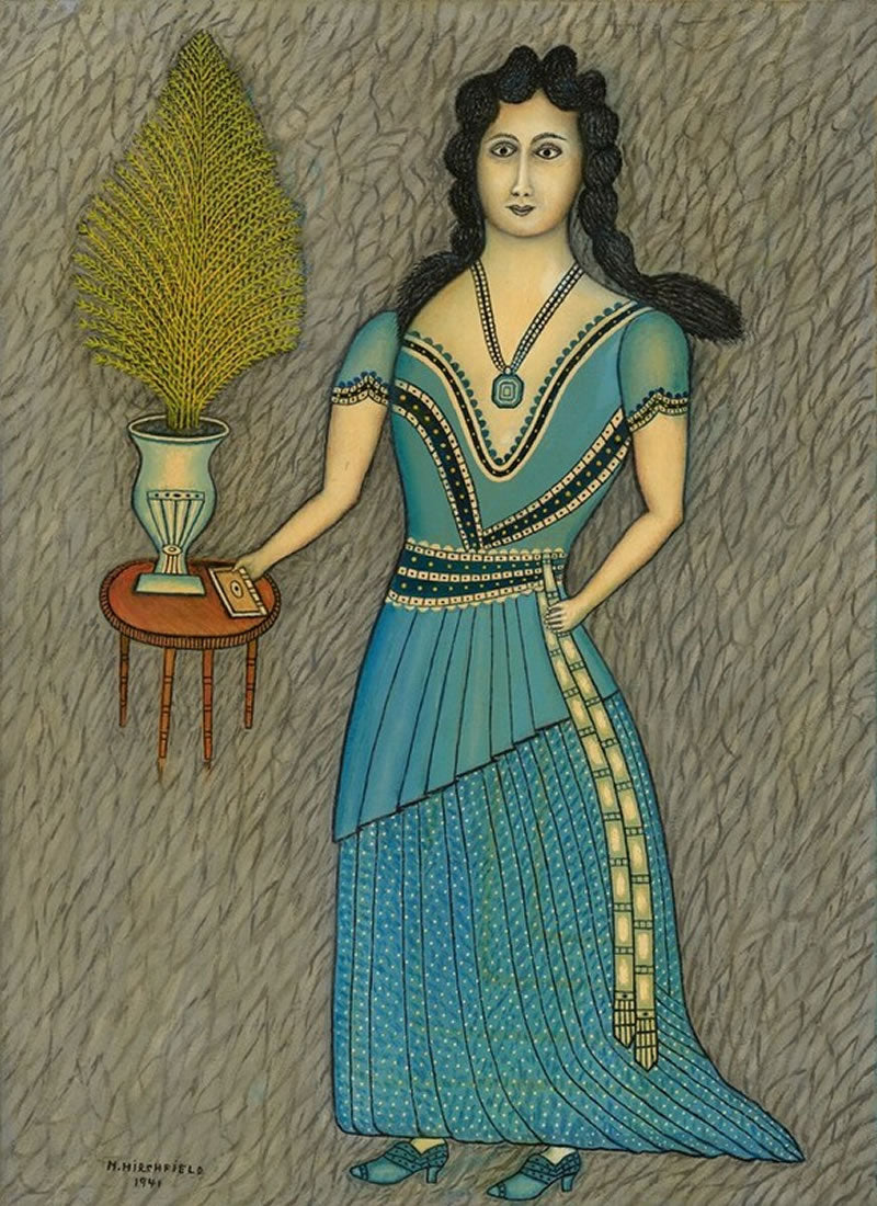 Girl in Blue