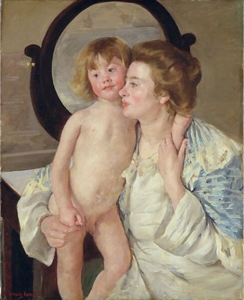 Mother and Child (The Oval Mirror)