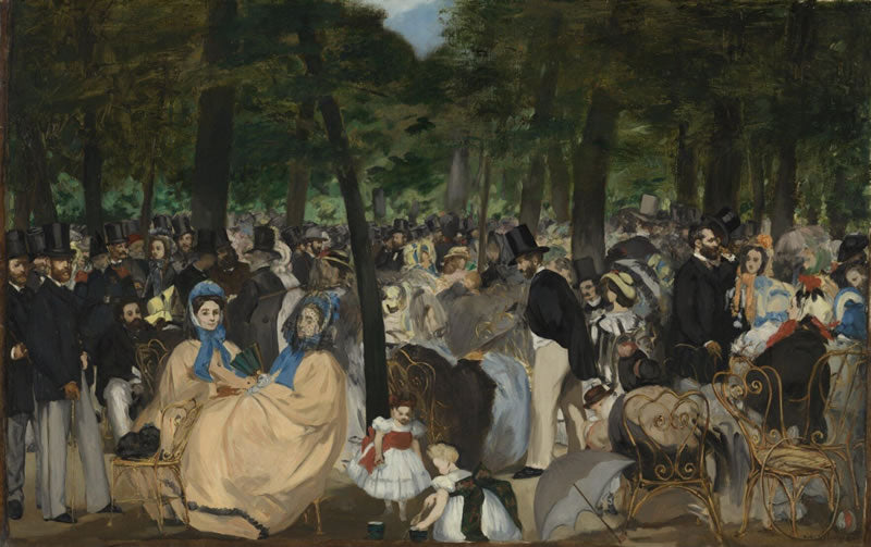 Music in the Tuileries Gardens