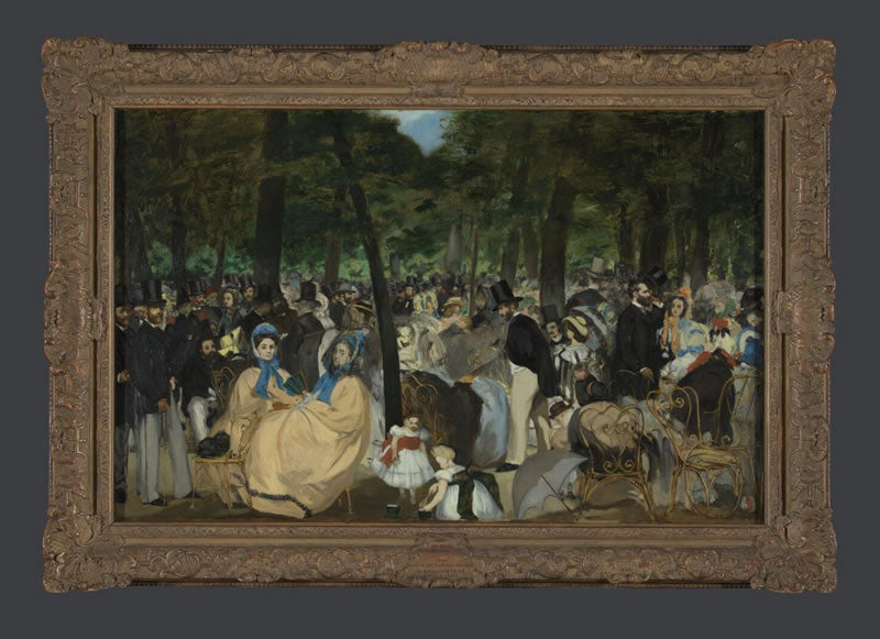 Music in the Tuileries Gardens