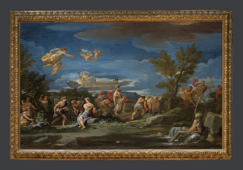 Mythological Scene of Agriculture