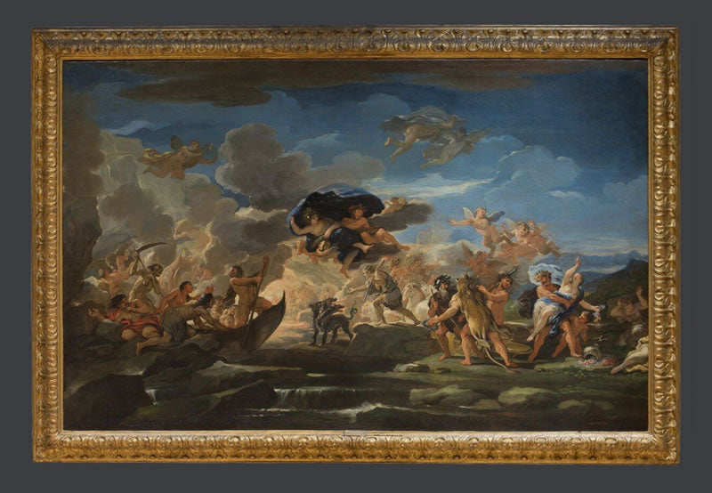 Mythological Scene with the Rape of Proserpine