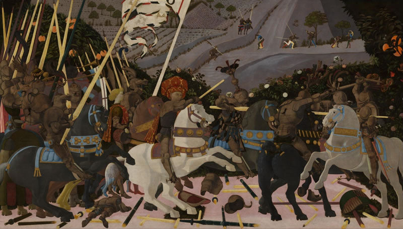 Niccolò Mauruzi da Tolentino at the Battle of San Romano