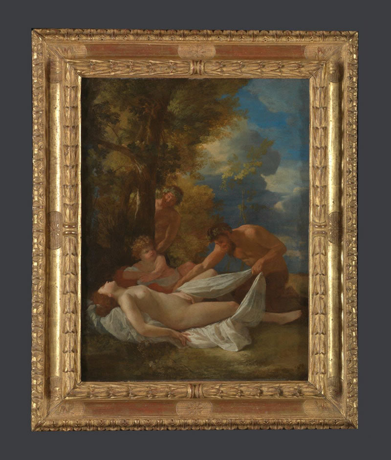 Nymph with Satyrs