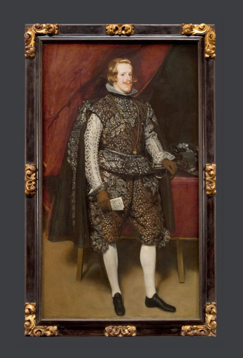 Philip IV of Spain in Brown and Silver