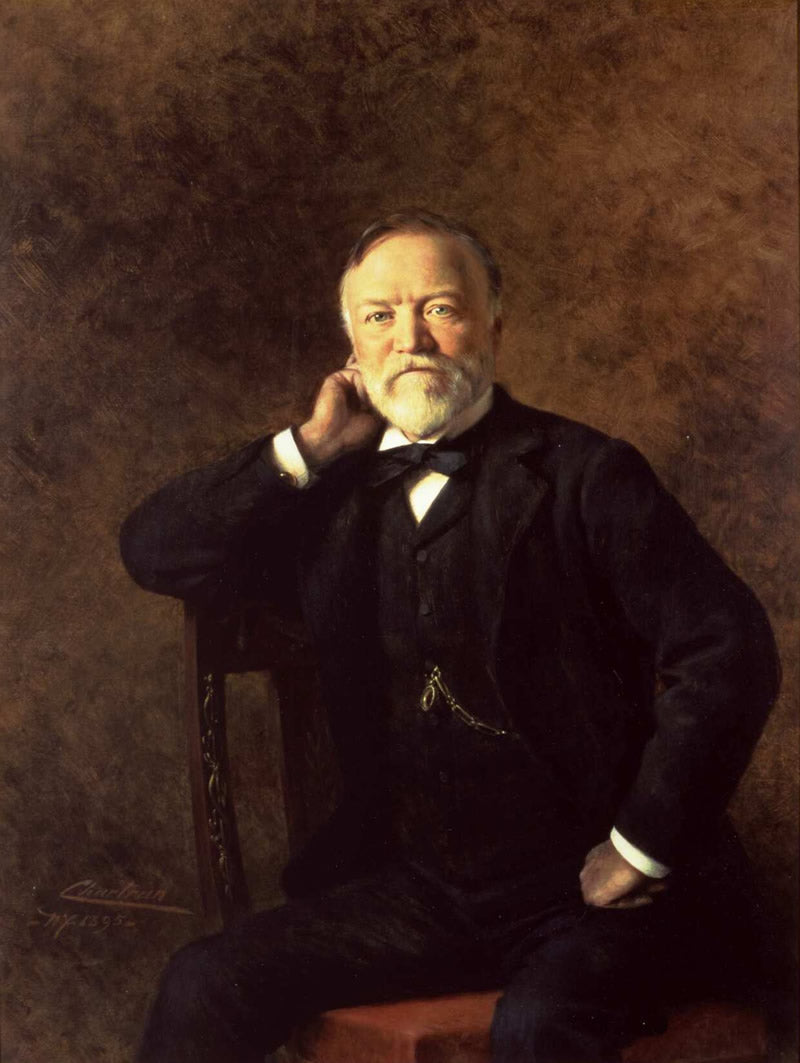 Portrait of Andrew Carnegie