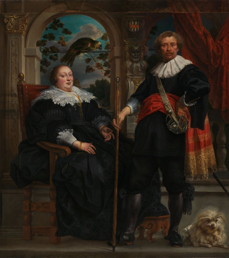 Portrait of Cornelis van Diest and his Wife
