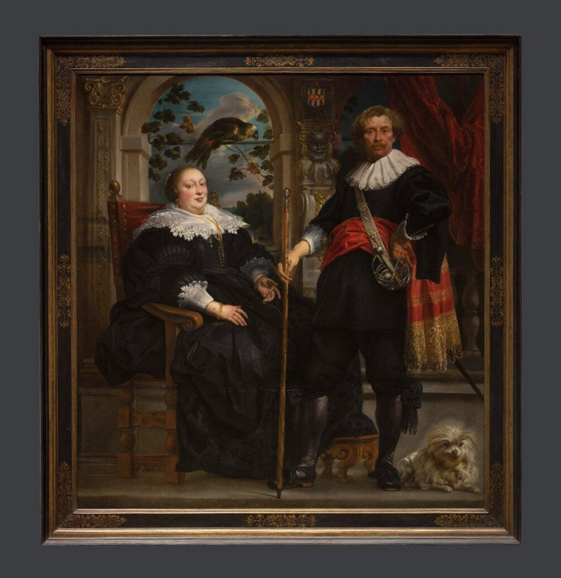 Portrait of Cornelis van Diest and his Wife