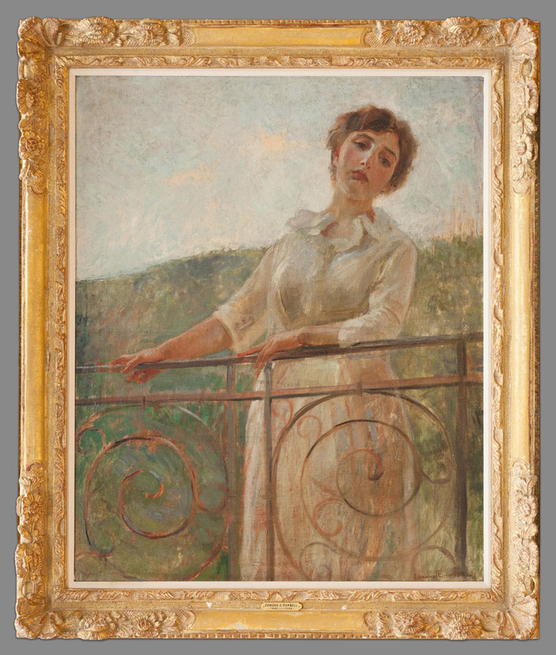 Portrait of Mary Tarbell (Lady at Iron Railing)