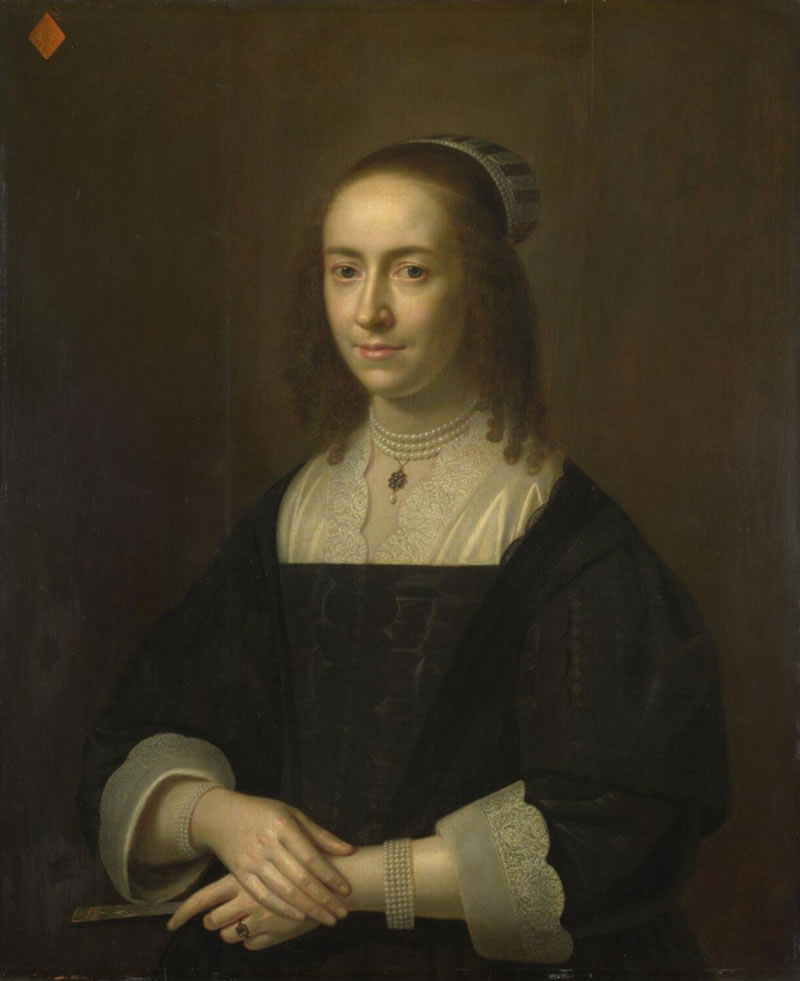 Portrait of a Lady with a Fan