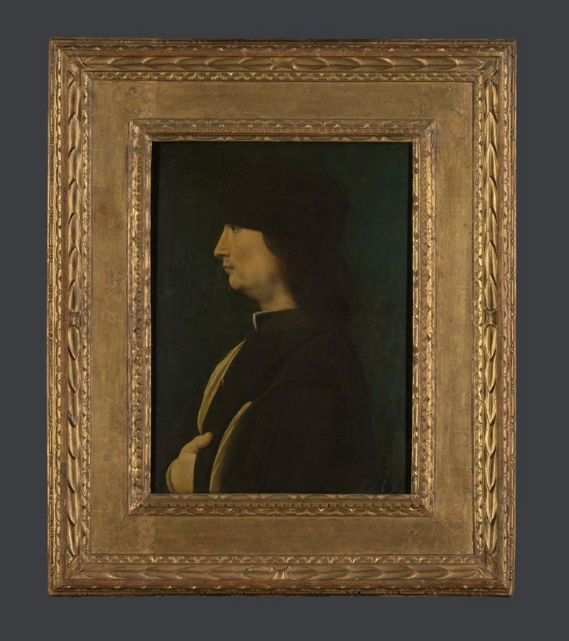 Portrait of a Man in Profile