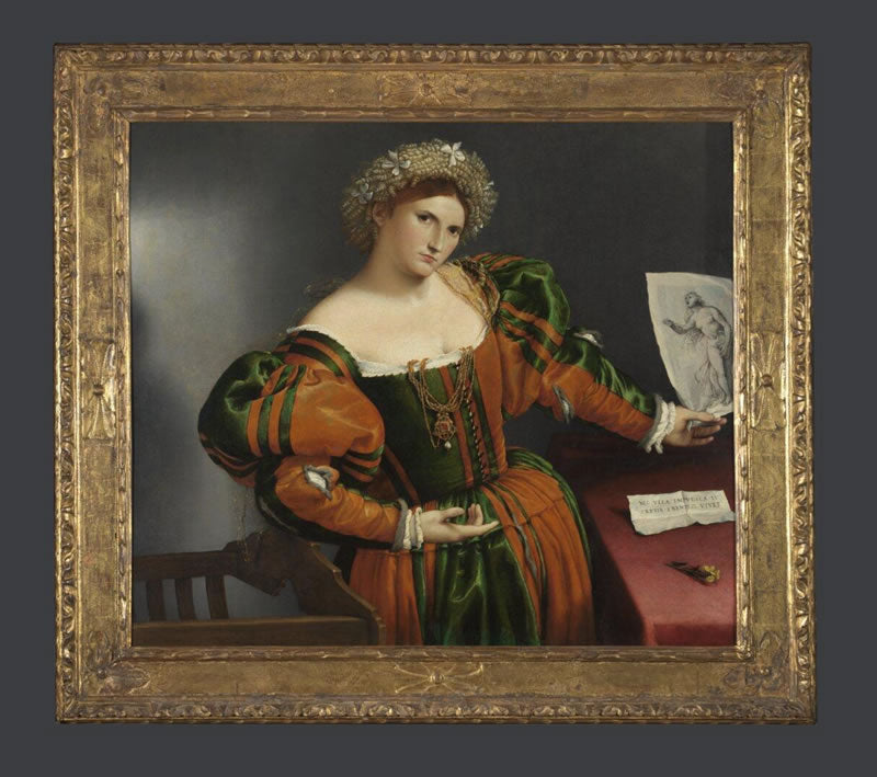 Portrait of a Woman inspired by Lucretia