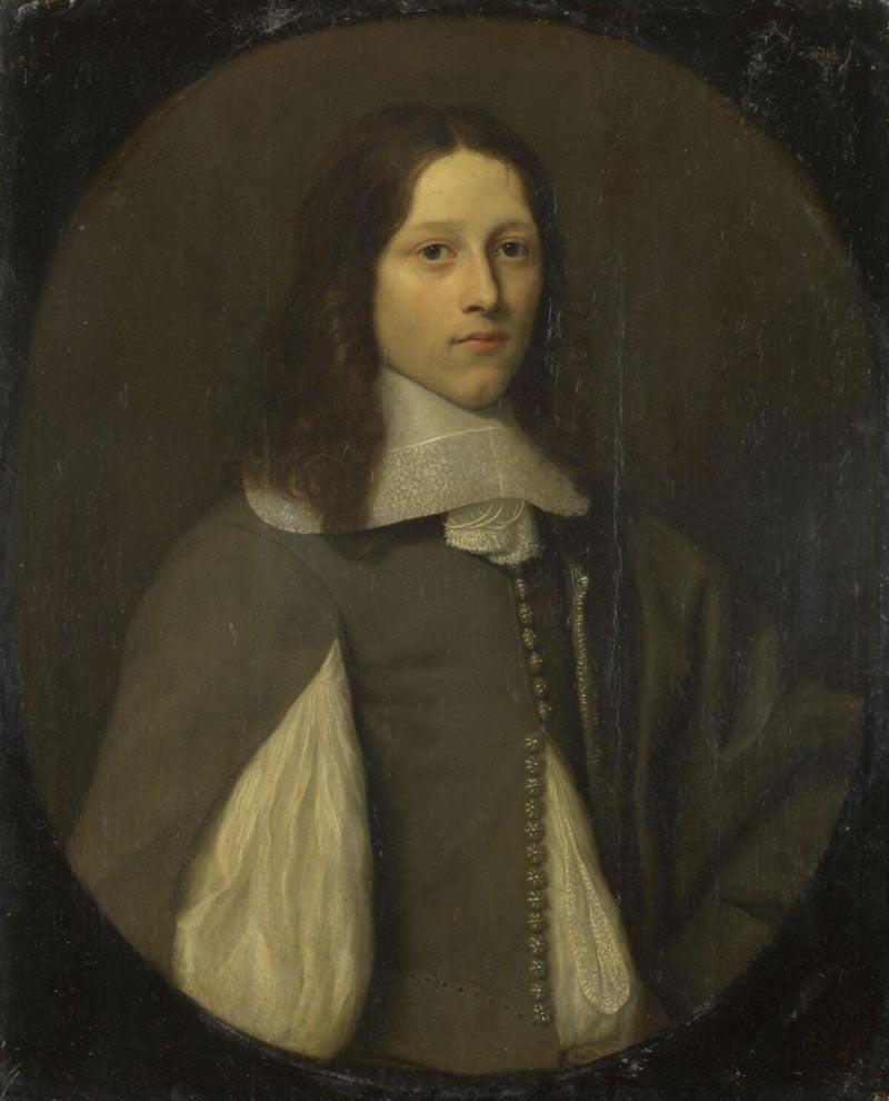 Portrait of a Young Man in Grey