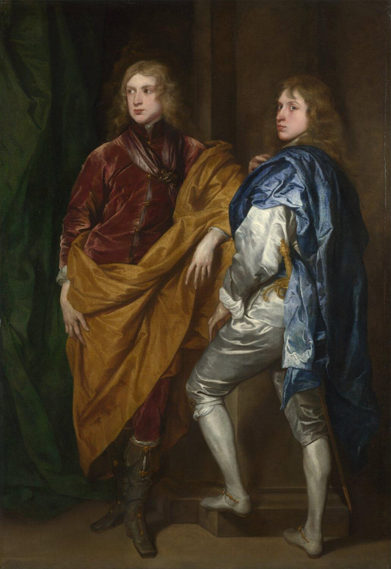 Portraits of Two Young Englishmen