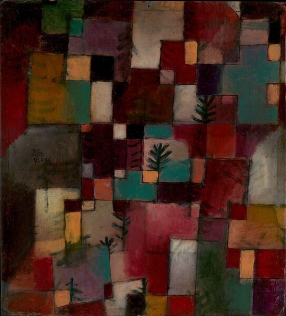 Redgreen and Violet-Yellow Rhythms