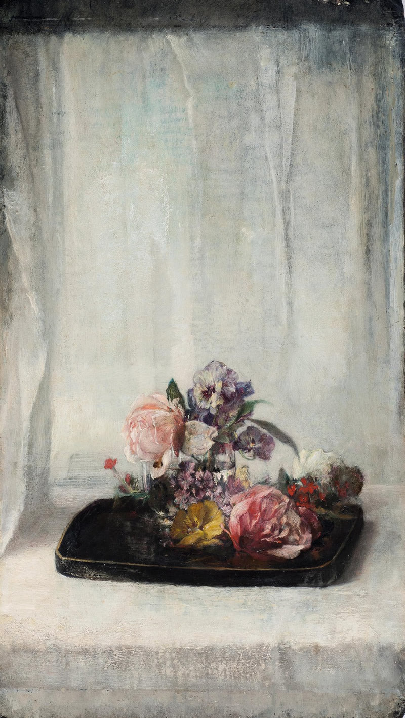 Roses on a Tray