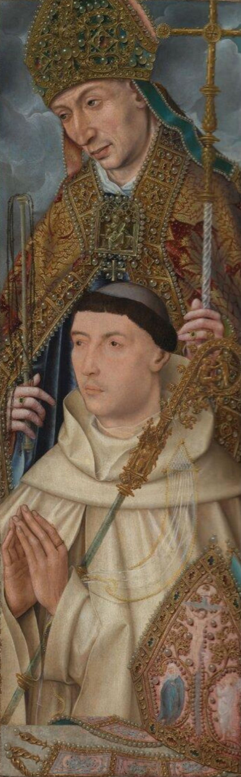 Saint Ambrose with Ambrosius van Engelen