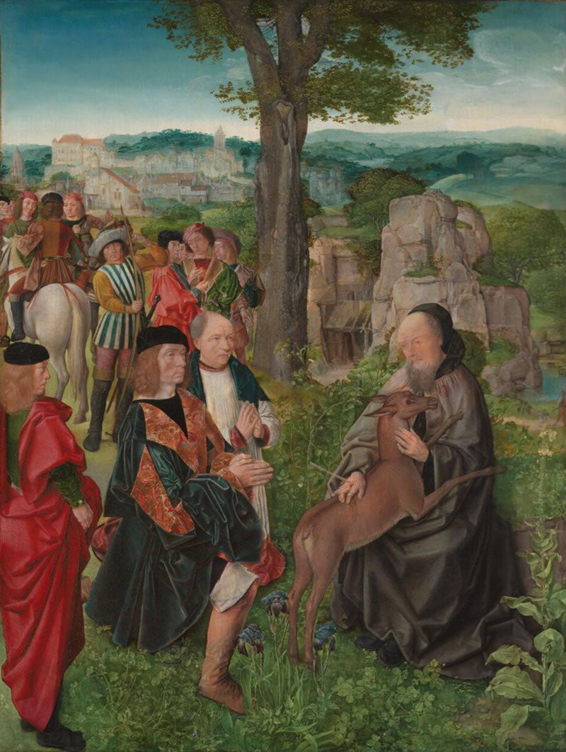 Saint Giles and the Deer