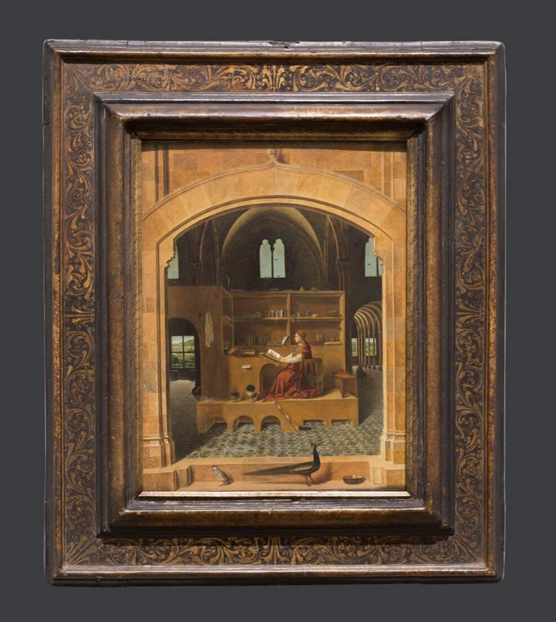 Saint Jerome in his Study