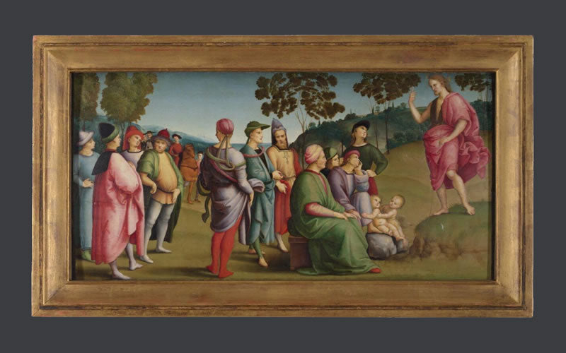 Saint John the Baptist Preaching
