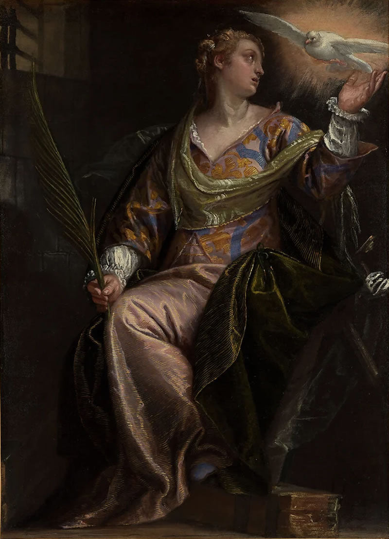 Saint Catherine of Alexandria in Prison