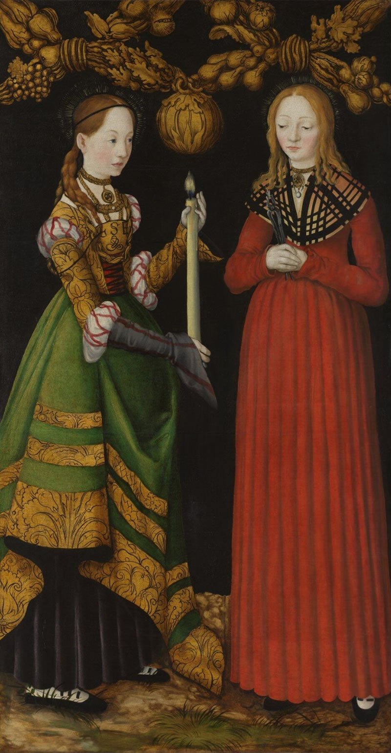 Saints Genevieve and Apollonia