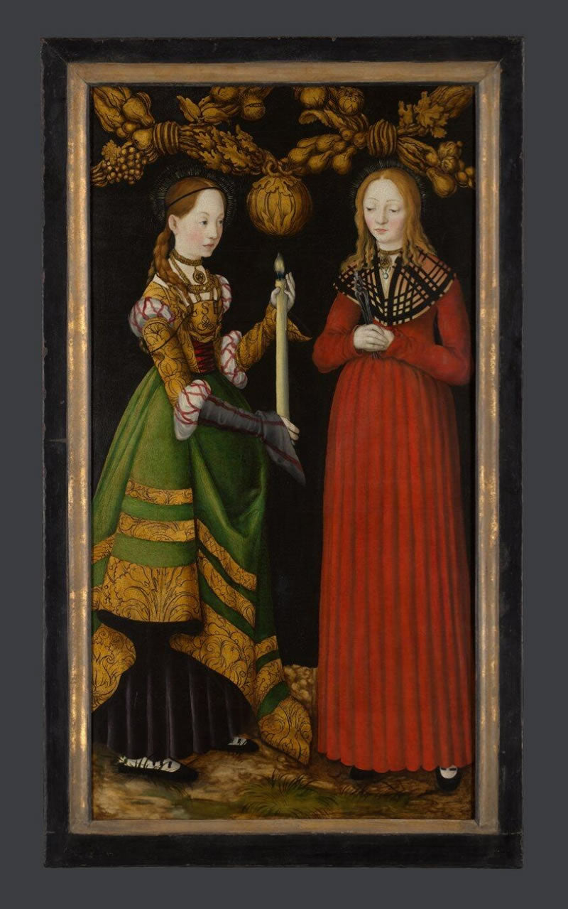 Saints Genevieve and Apollonia