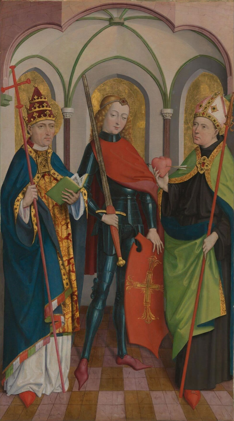 Saints Gregory Maurice and Augustine