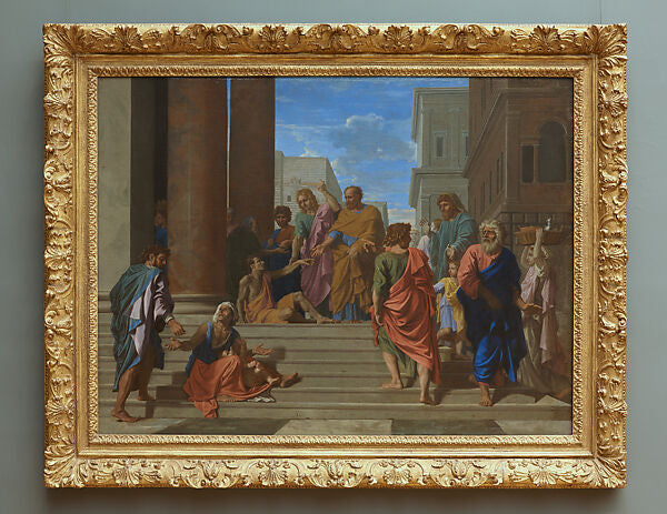 Saints Peter and John Healing the Lame Man