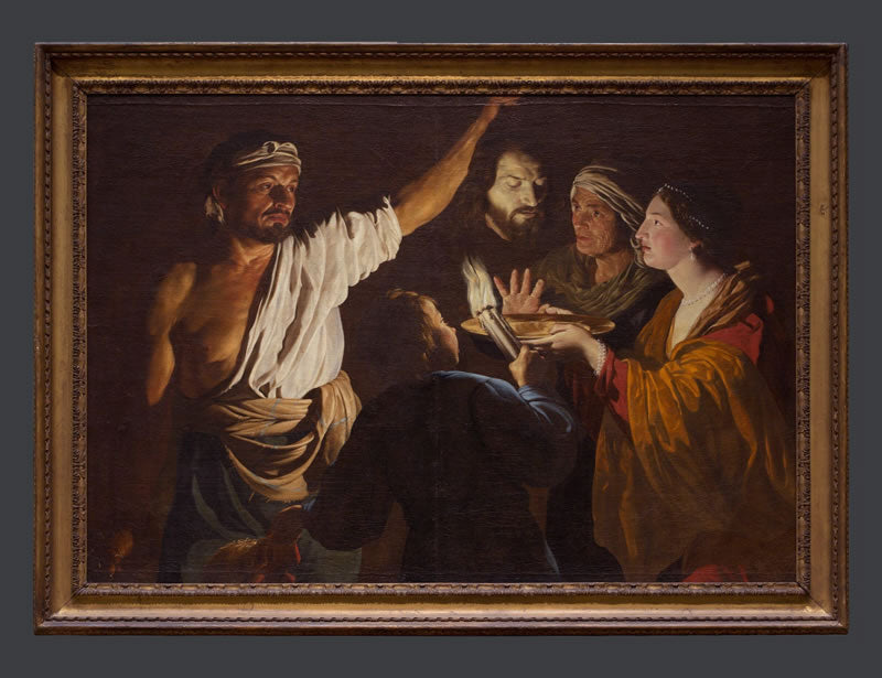 Salome receives the Head of John the Baptist